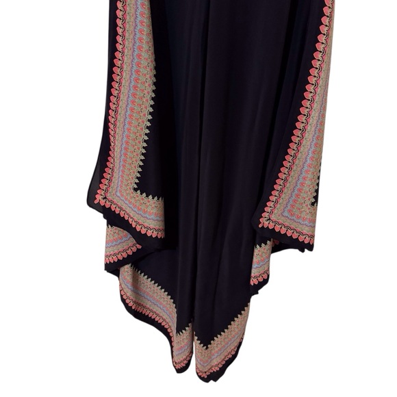 Vanessa Virginia Anthro Size M/L Boho Western Silk Estrella Bandana Dress - Picture 4 of 9